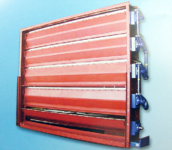 電動(dòng)單擋板風(fēng)門